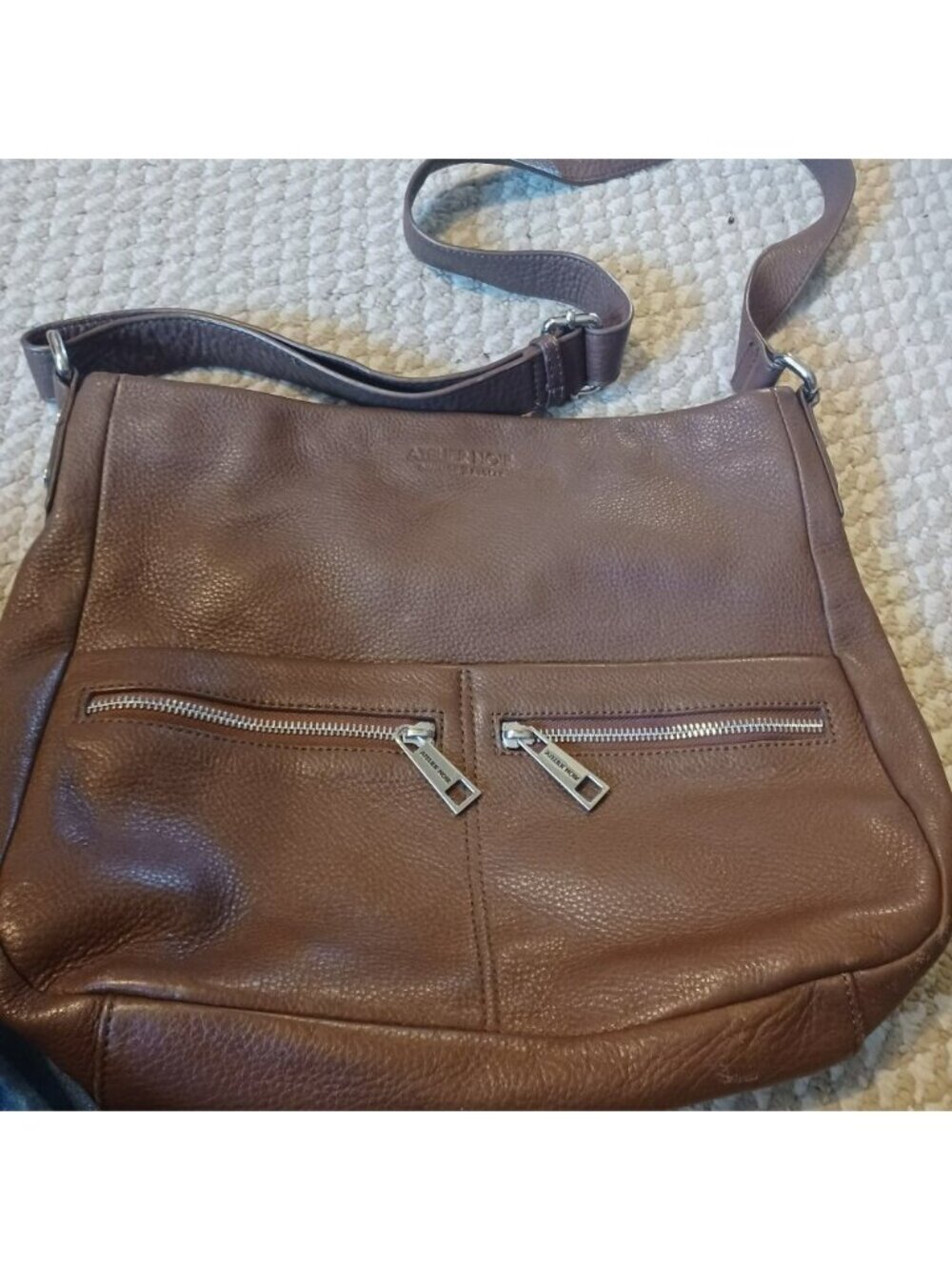 Rudsak Montreal Atelier Noir leather messenger bag